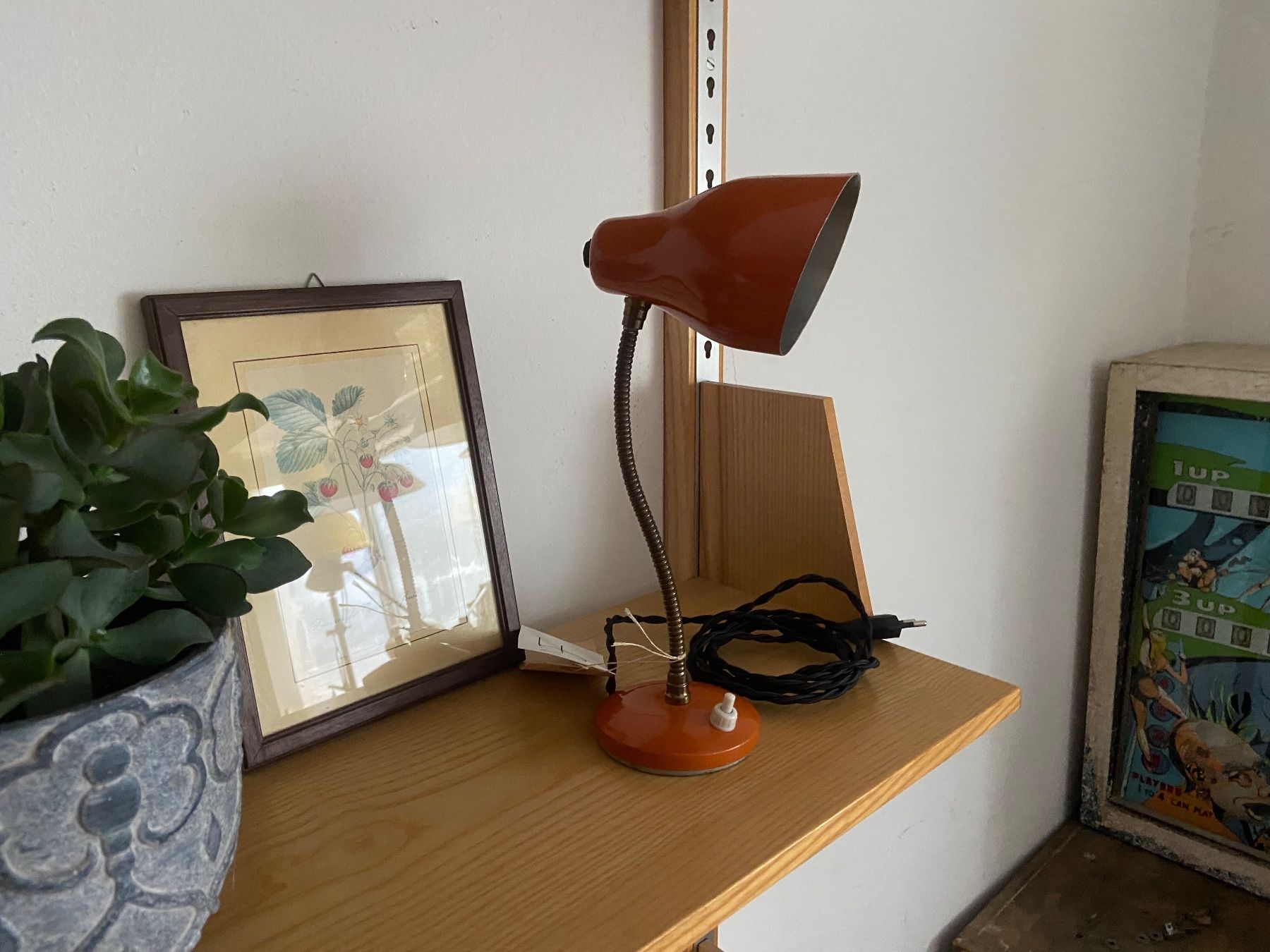 Lampade: Coole 60er. Jahre Tischlampe – Usato da Seewen SO venduto da Nordic-Old-Fashion 2
