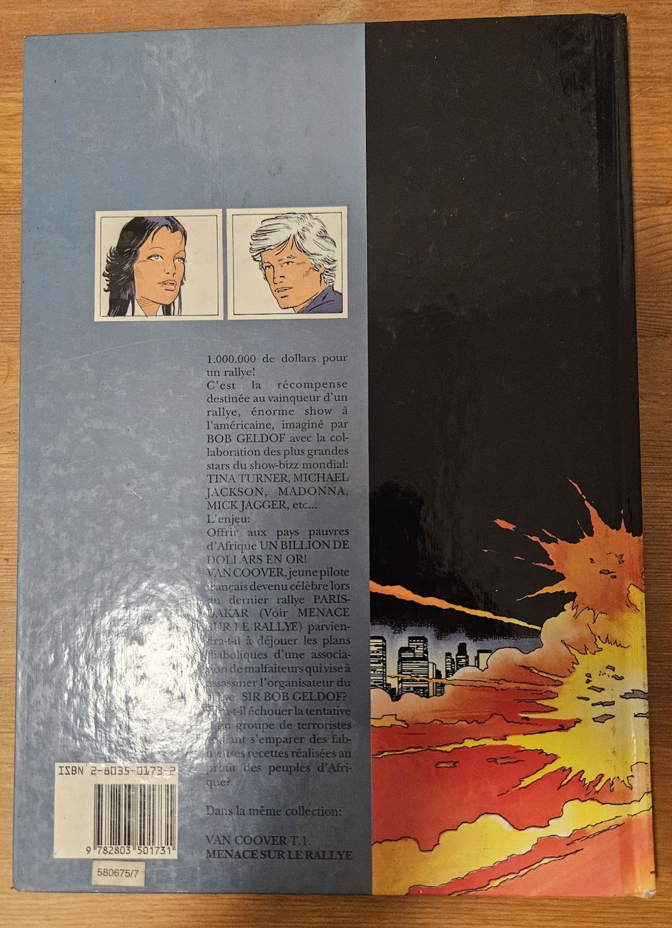 Fumetti: Van Coover N 2 E.O. (T.B.E.) 1.000.000 de dollars pour un ra – Usato da Prévonloup venduto da bitume1975 2