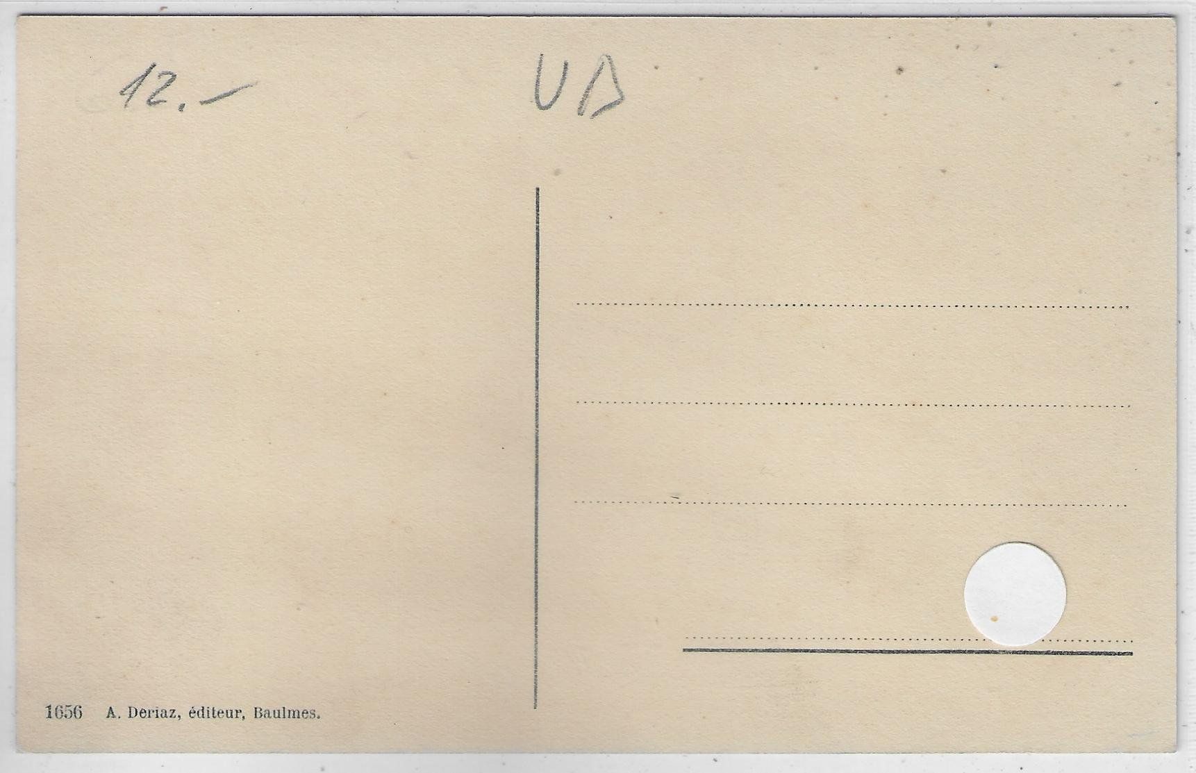 Cartoline postali: Vallorbe et la Dent de Vaulion - Chemin de fer – Usato da Ettingen venduto da Kartenplanet 1