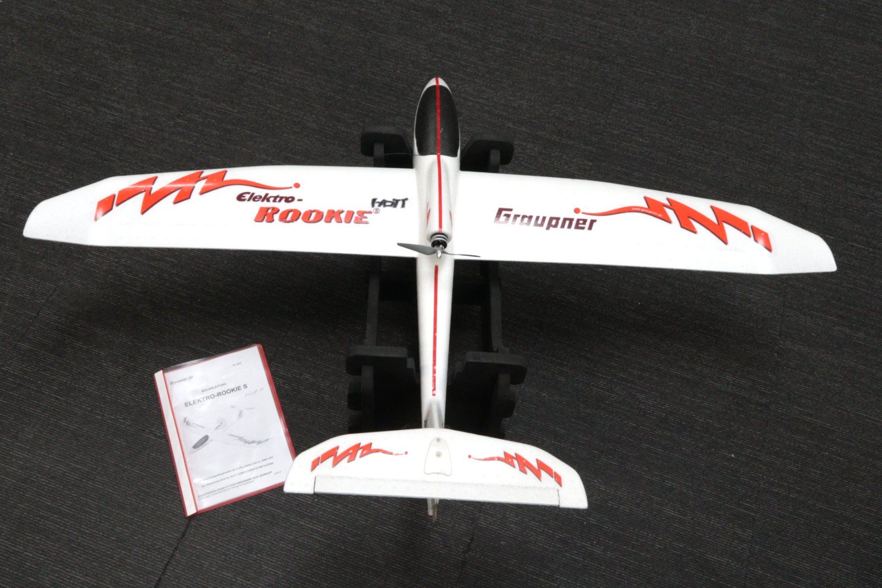 Graupner Modellismo RC: Graupner Rookie S Elektro-Segelflugmodell – Usato da Volketswil venduto da brockipfannenstil 1