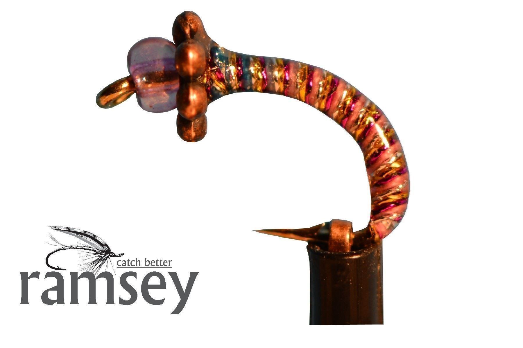 Esche: Hegene, Gambe, Nymphen "ramsey" Felche RK3 – Nuovo e nell'imballaggio originale da Zollikofen venduto da Hegenenshop