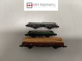 PECO/ Roco/ TRIX Beladene Güterwagen Spur N ohne OVP