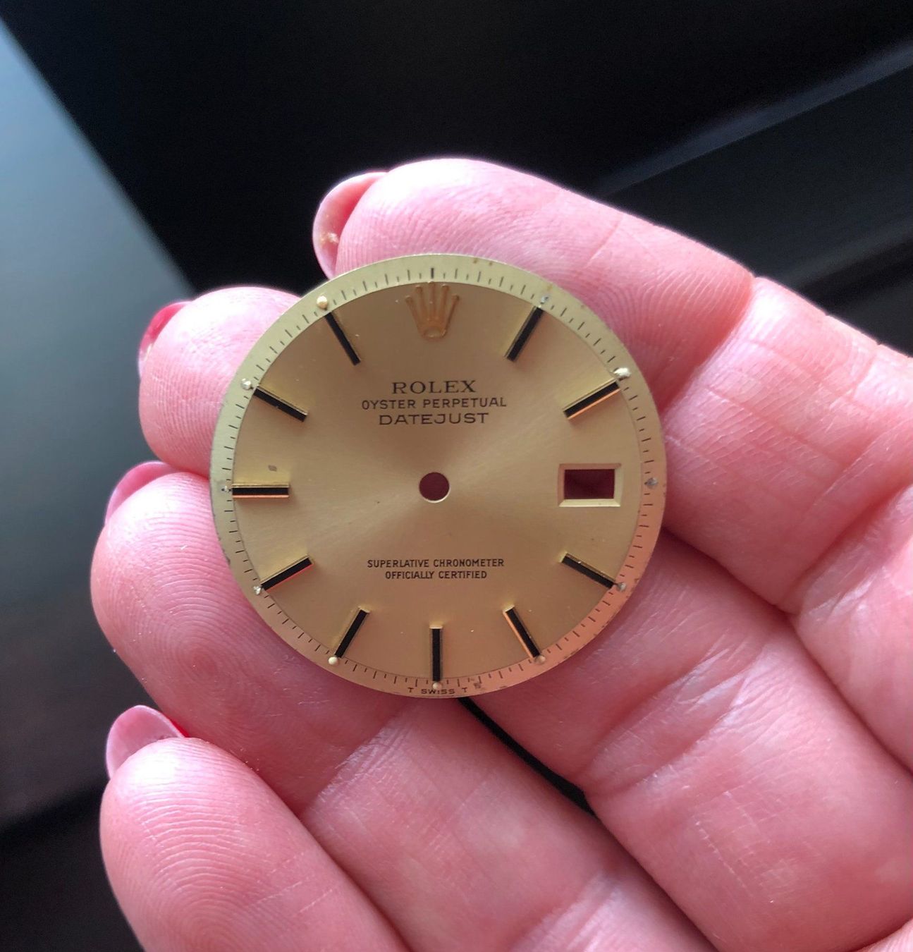 Rolex Uhren: ROLEX DATEJUST ZIFFERBLATT REFERENZ 1601 – Gebraucht aus Einsiedeln von haylen 2