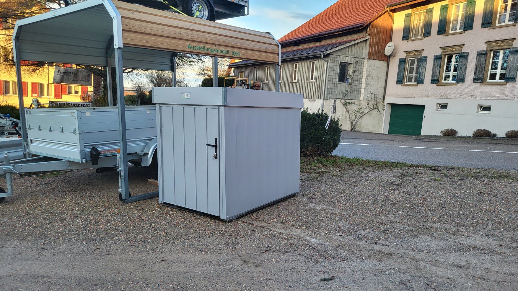 Rollstuhl/Kinderwagen Garage abschliessbar Ausstellungsmodel (Neu (gemss  Beschreibung)) in Engwilen fr CHF 1070  nur Abholung auf Ricardo kaufen