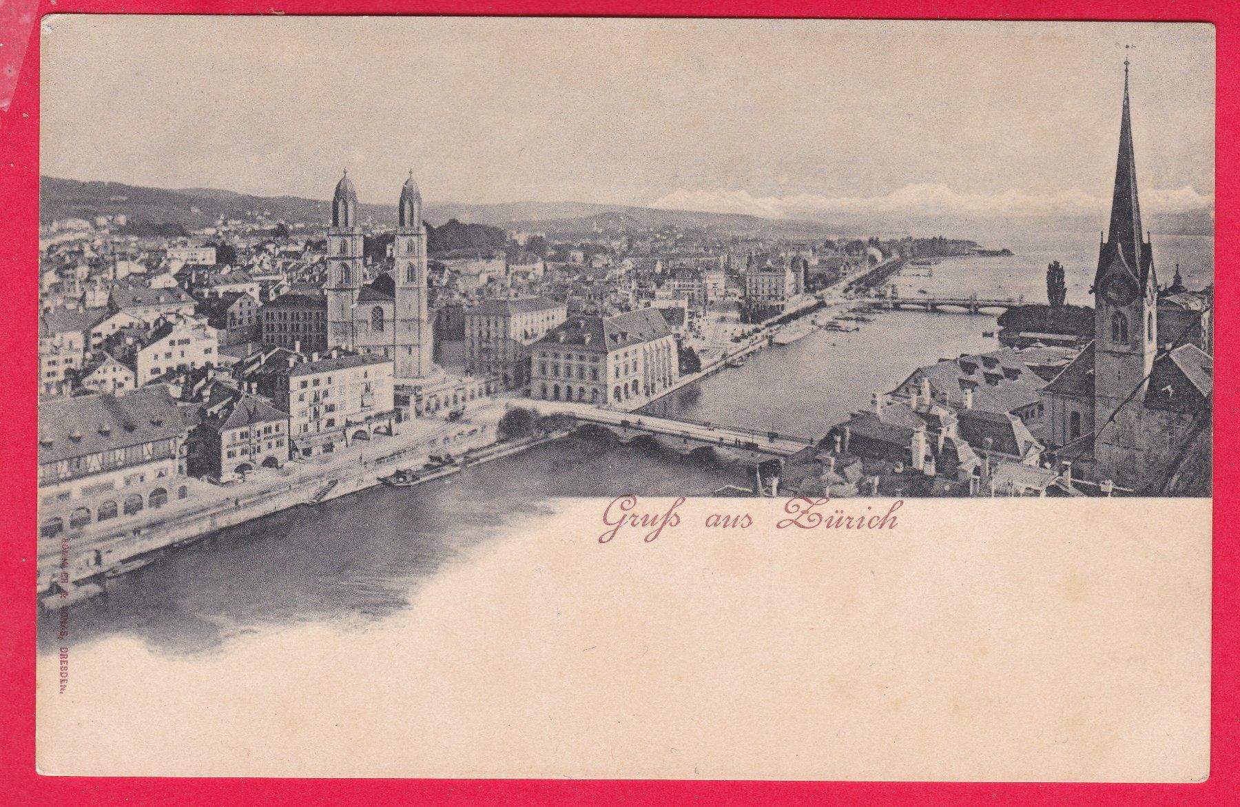 Cartoline postali: 3 x ANSICHTSKARTEN "ZÜRICH", UNGELAUFEN – Usato da Oberrieden venduto da Gebirgsstelze