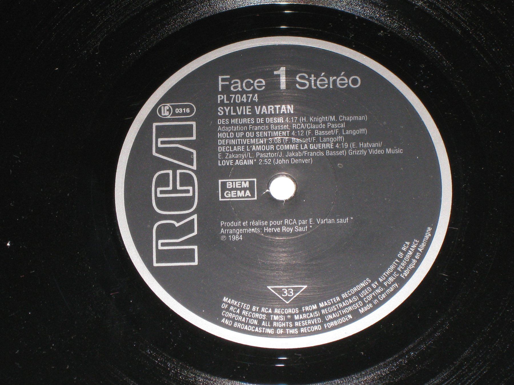 Dischi in vinile: LP - SYLVIE VARTAN – Usato da Steckborn venduto da Quo7 1