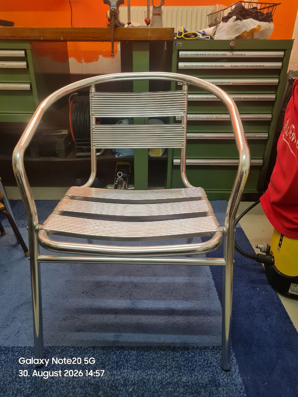 Stühle: Aluminiumstuhl – Gebraucht aus Aarau von trs_v77n