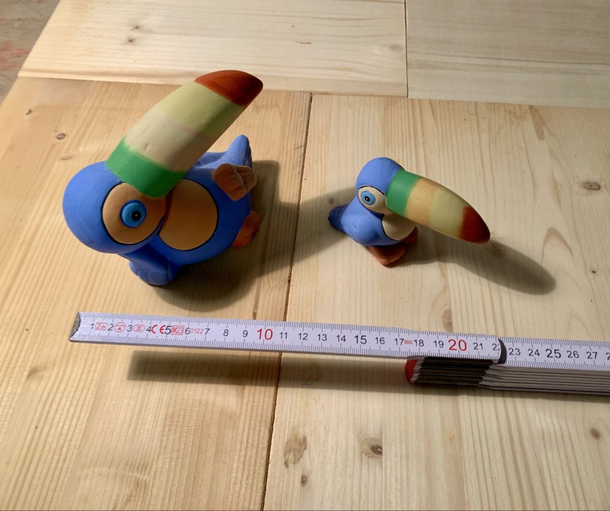 Tutte le decorazioni: 2x Deko-Tukane aus Keramik, Ki61 – Usato da Erlenbach ZH venduto da Ritschly 2