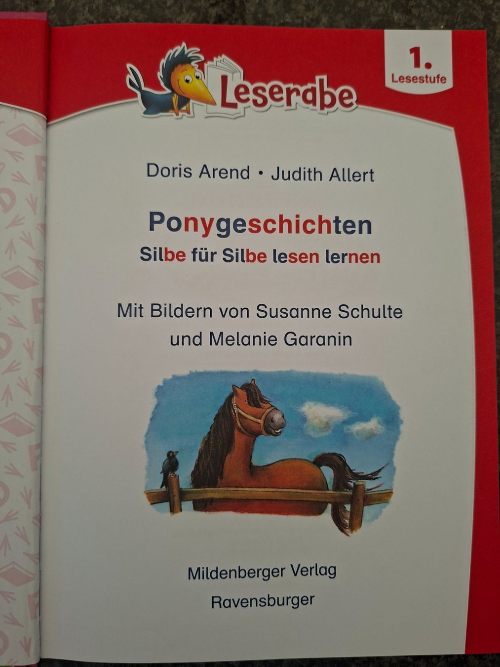 Libri: Ravensburger Leserabe; Ponygeschichten / 1. Lesestufe – Usato da Boniswil venduto da Totomat-Lady2 2