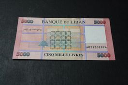 UNC Liban 5 000 livres 2021