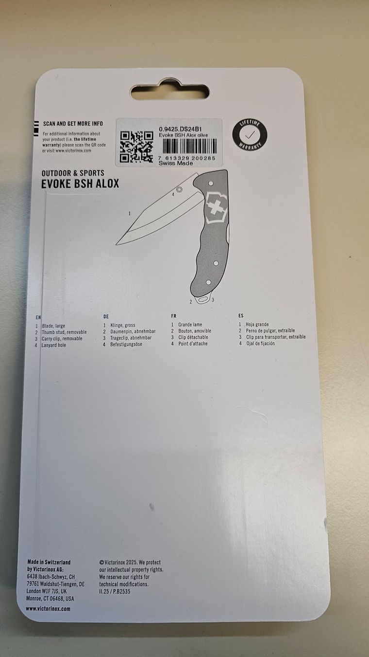 Victorinox Coltelli tascabile: Victorinox Evoke BSH Alox olive – Nuovo e nell'imballaggio originale da Koppigen venduto da Bracher_Mail-House 5