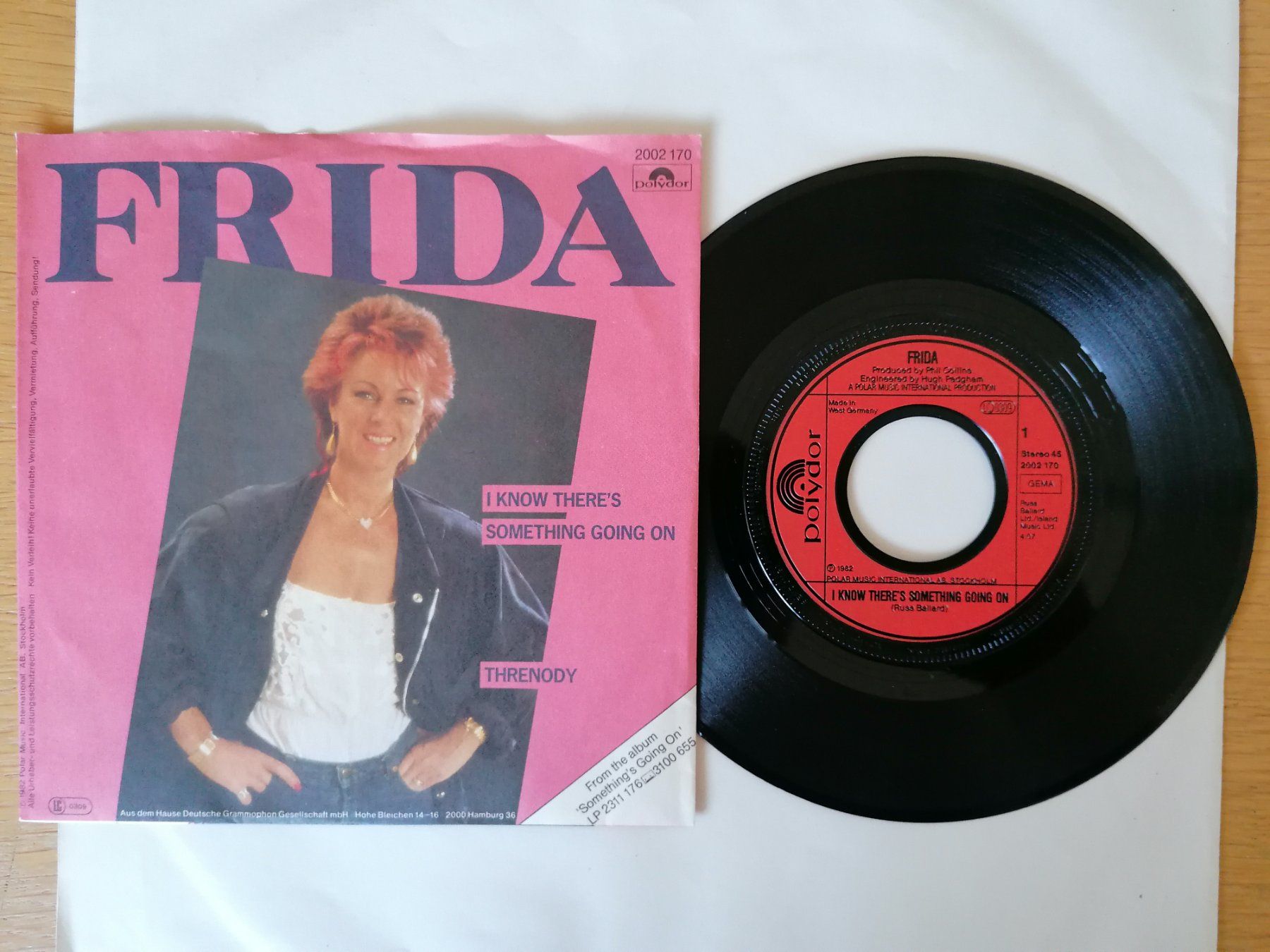 Dischi in vinile: Frida -- I Know There is Something Going On – Usato da Beinwil am See venduto da Funkthesizer