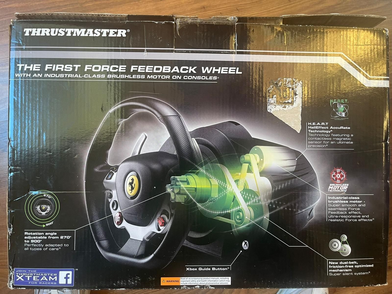 Thrustmaster Manettes: Volant Thrustmaster Ferrari – D'occasion à Chavornay par Crash37 1
