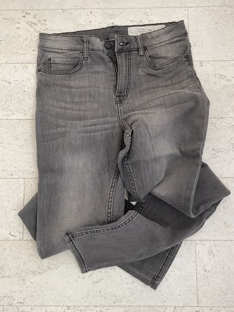 Damen Jeans Esmara Skinny  Gr. 36 Grau