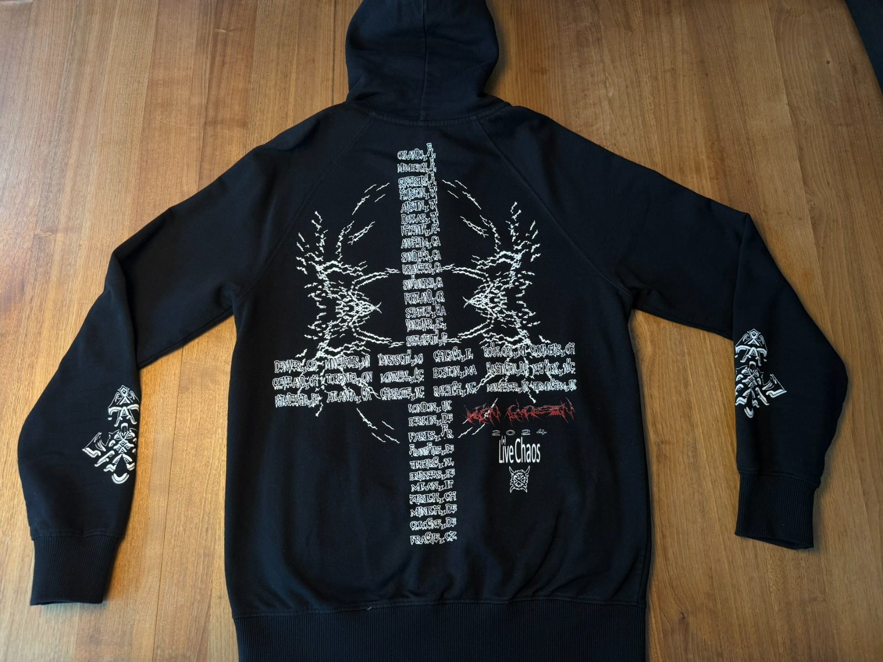 Pullover & Sweatshirts: Ken Carson Zip Up Pullover Tour Merch 2024 Grösse L – Gebraucht aus Schaffhausen von Mauzzel 2