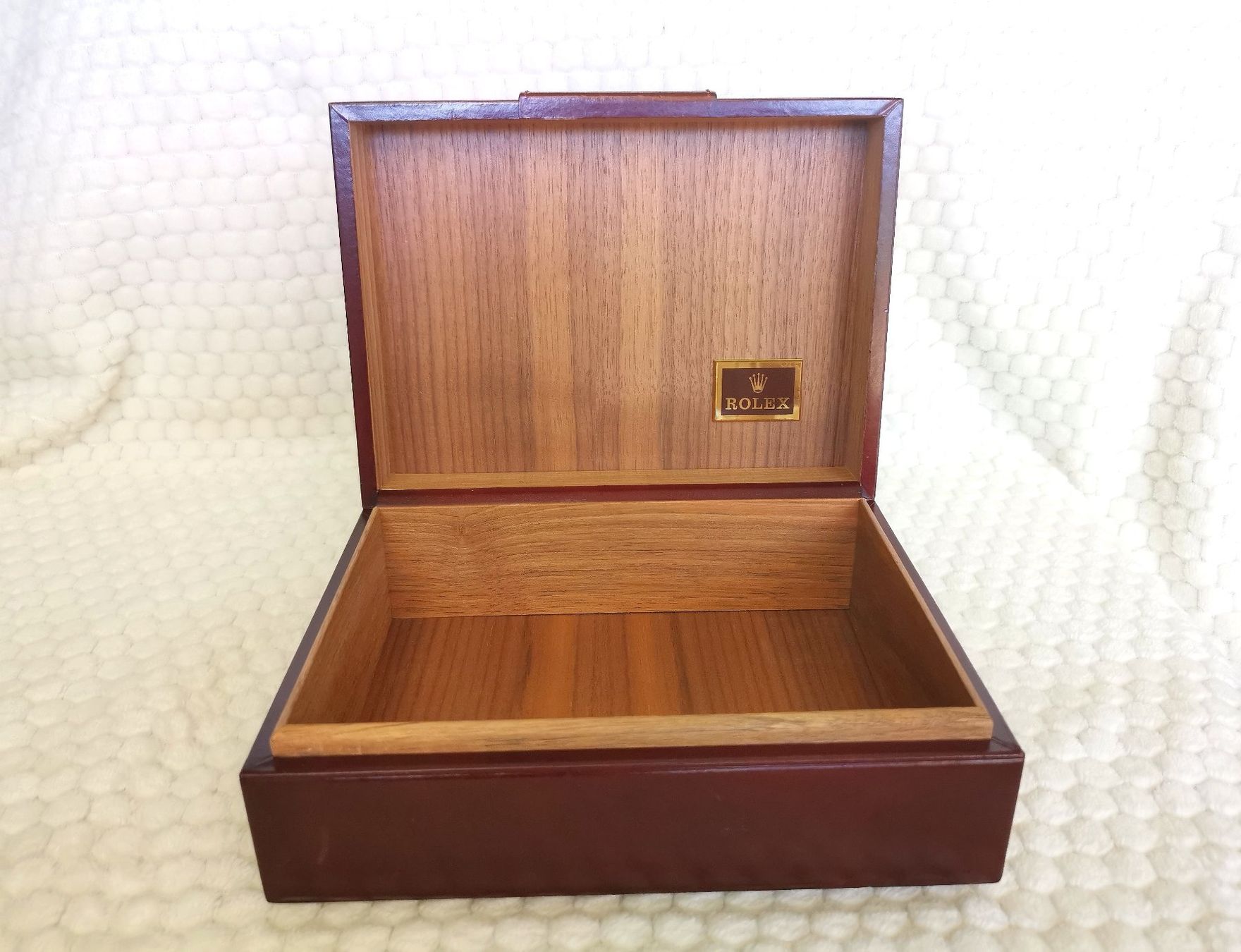 Scatole porta orologi: Original Rolex Leder Box ref.71.00.04 – Usato da Nottwil venduto da Kaufen003 1