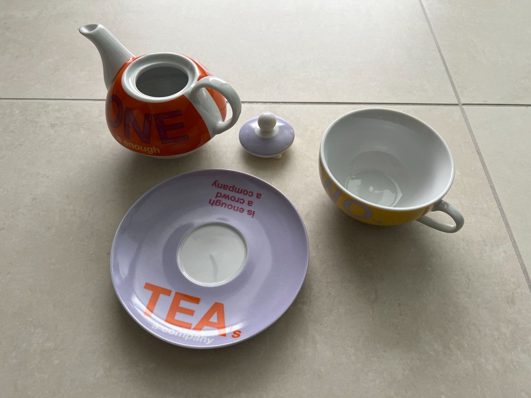 Teiere: Teekannen-Set Tea For One Teeset – Usato da Schüpfheim venduto da Rezwel 3