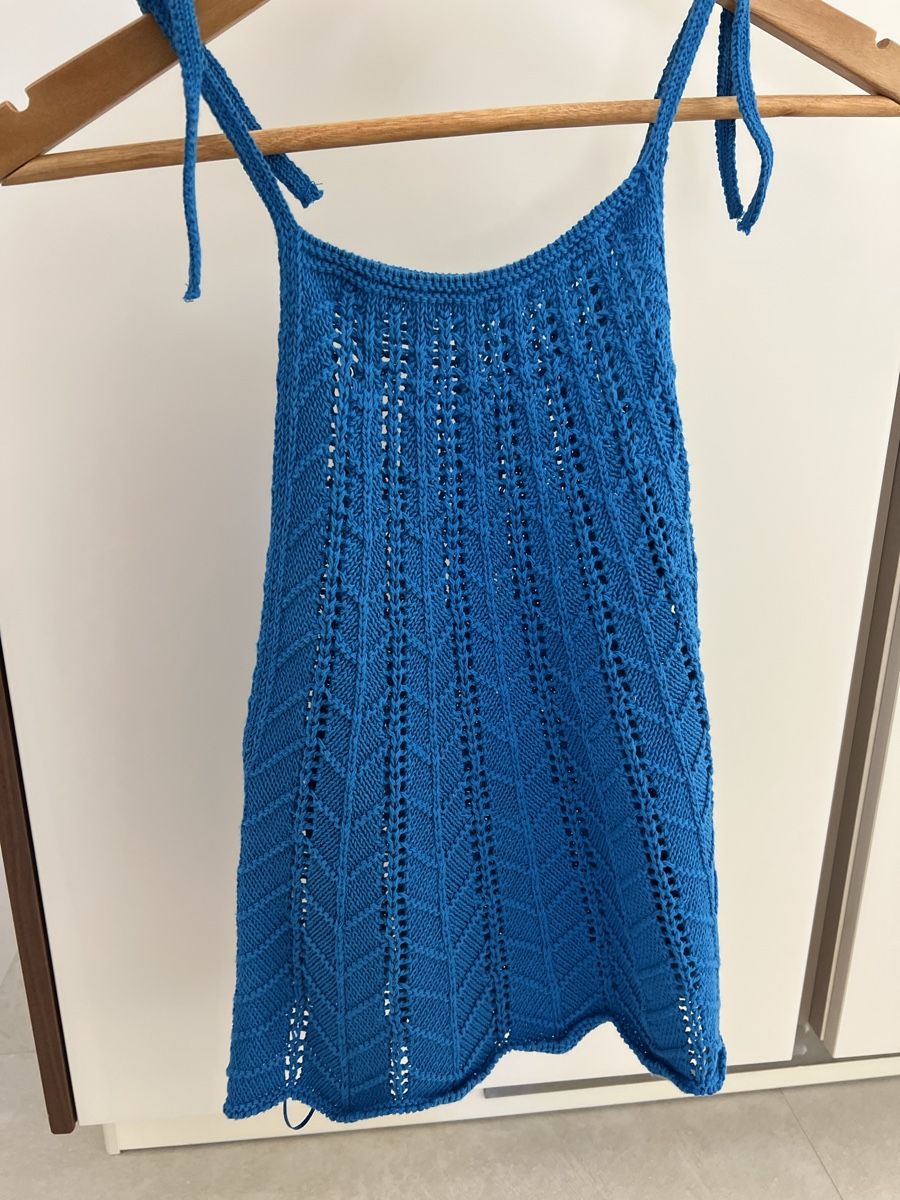 Camicette: Cotton knitted summer blouse – Nuovo (secondo la descrizione) da Corsier GE venduto da Karol_save_planet 3