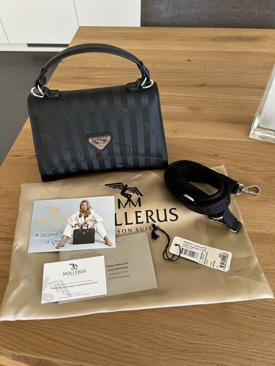 Maison Mollerus Borse da donna: Maison mollerus Romont  (Hand/ Umhängetasche NEU – Nuovo e nell'imballaggio originale da Pratteln venduto da Fashionette.D.D. 3