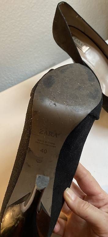 Zara Scarpe da donna: Schwarze Peeptoe Pumps Gr. 40 – Usato da Zürich venduto da asc_72wl 2