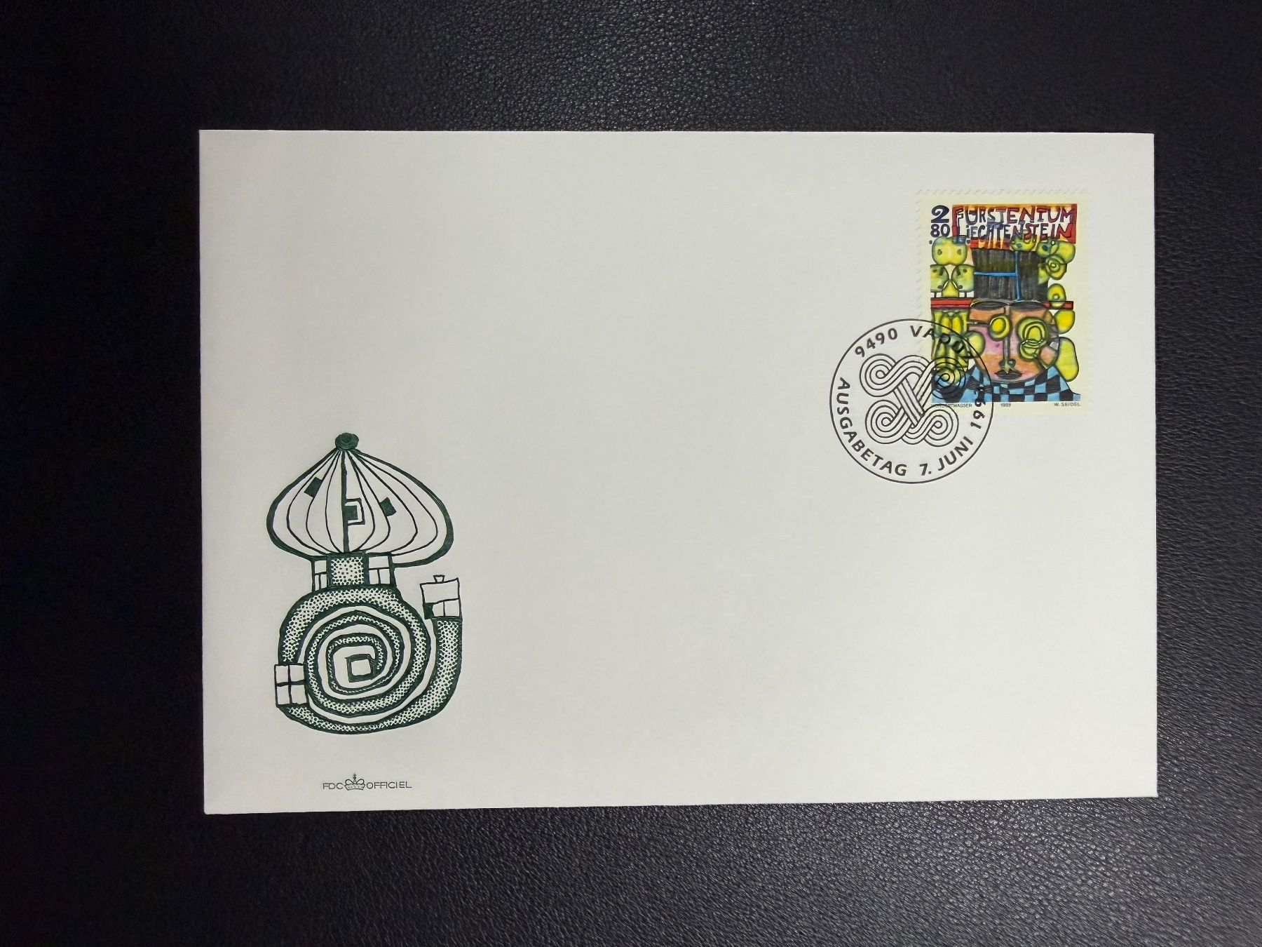 Alle Briefmarken: Liechtenstein FDC 1993 – Gebraucht aus oberrüti von jeanmei