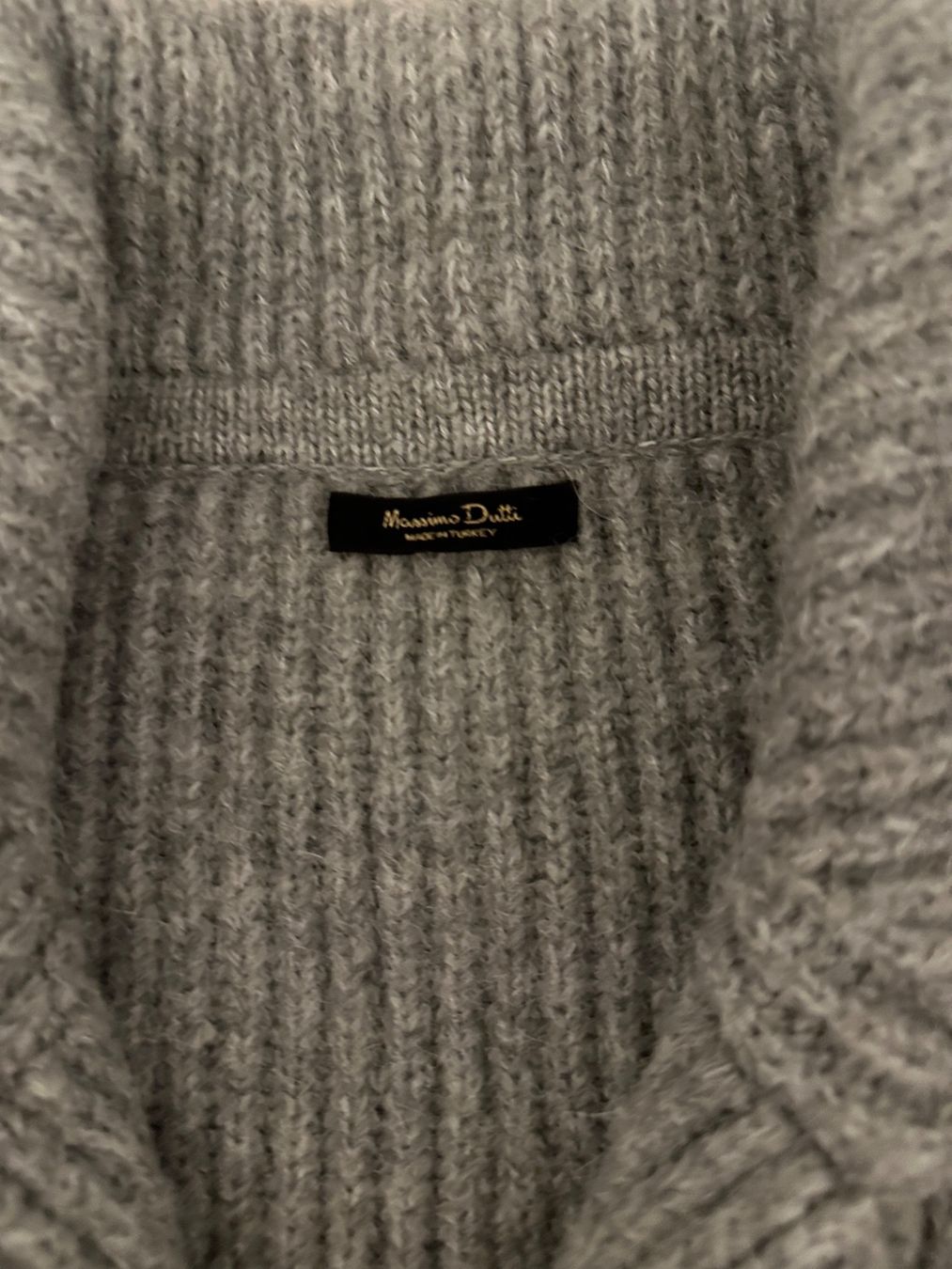 Massimo Dutti Giacche: Massimo Dutti Strick-Blazer Grau S – Elegant & Zeitlos – Usato da Zürich venduto da for_qv6p 1