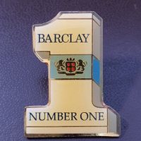 C764B - Pin Zigaretten Barclay Number One