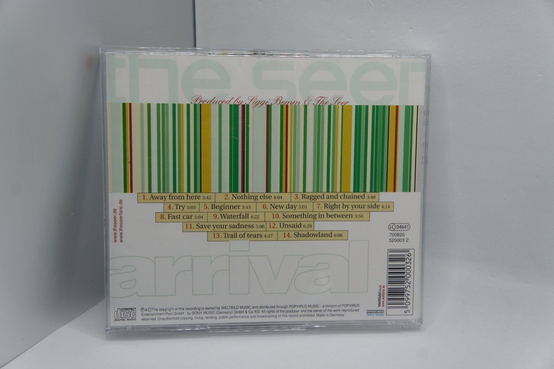 CD: 2 CD The Seer - Arrival + Take A Walk With Me – Usato da Ernetschwil venduto da luisvonerni 3