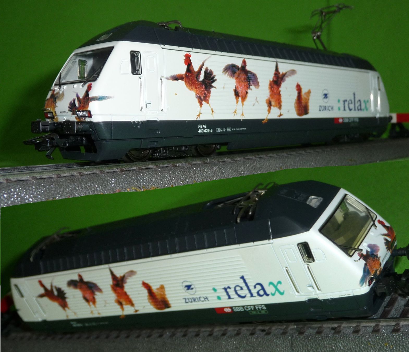 Märklin Modellini di ferrovie: SBB Re 4/4 460 023-5 RELAX märklin 34615 Delta-Decoder 172** – Nuovo (secondo la descrizione) da Winterthur venduto da Ricardo211 1