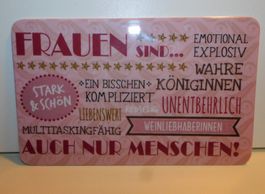 Werbeschild Schild Kunststoffschild - 23 x 14 cm
