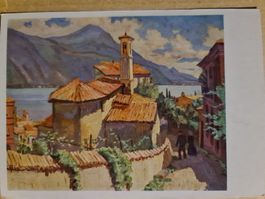 Ansichtskarte Südliche Landschaft A.E.Stegmann.