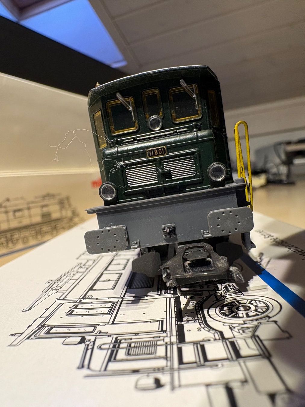 Märklin Modellini di ferrovie: Maerklin 33591 Ae 8/14 verte – Nuovo e nell'imballaggio originale da Corcelles Payerne venduto da Pierre66 6