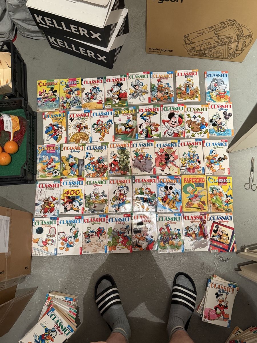 Fumetti: I classici 50 volumi – Usato da Ascona venduto da GioeleS 1