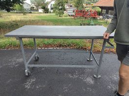 Massiver Metzgerisch/fleischtisch