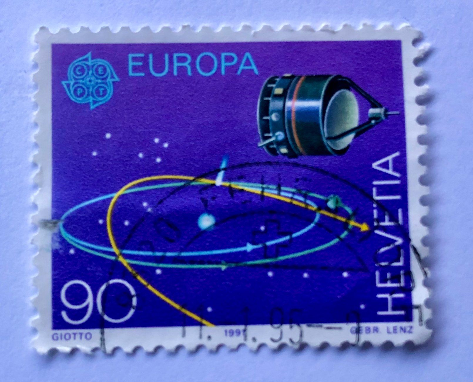 Tutti i francobolli: Nr.813 Europa GESTEMPELT 1991    – Usato da Aarau venduto da Billa007