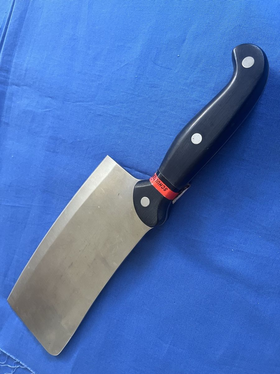 Küchenmesser: Hackmesser Schultzman Made in Germany – Gebraucht aus Romanshorn von Apfelschuss 1