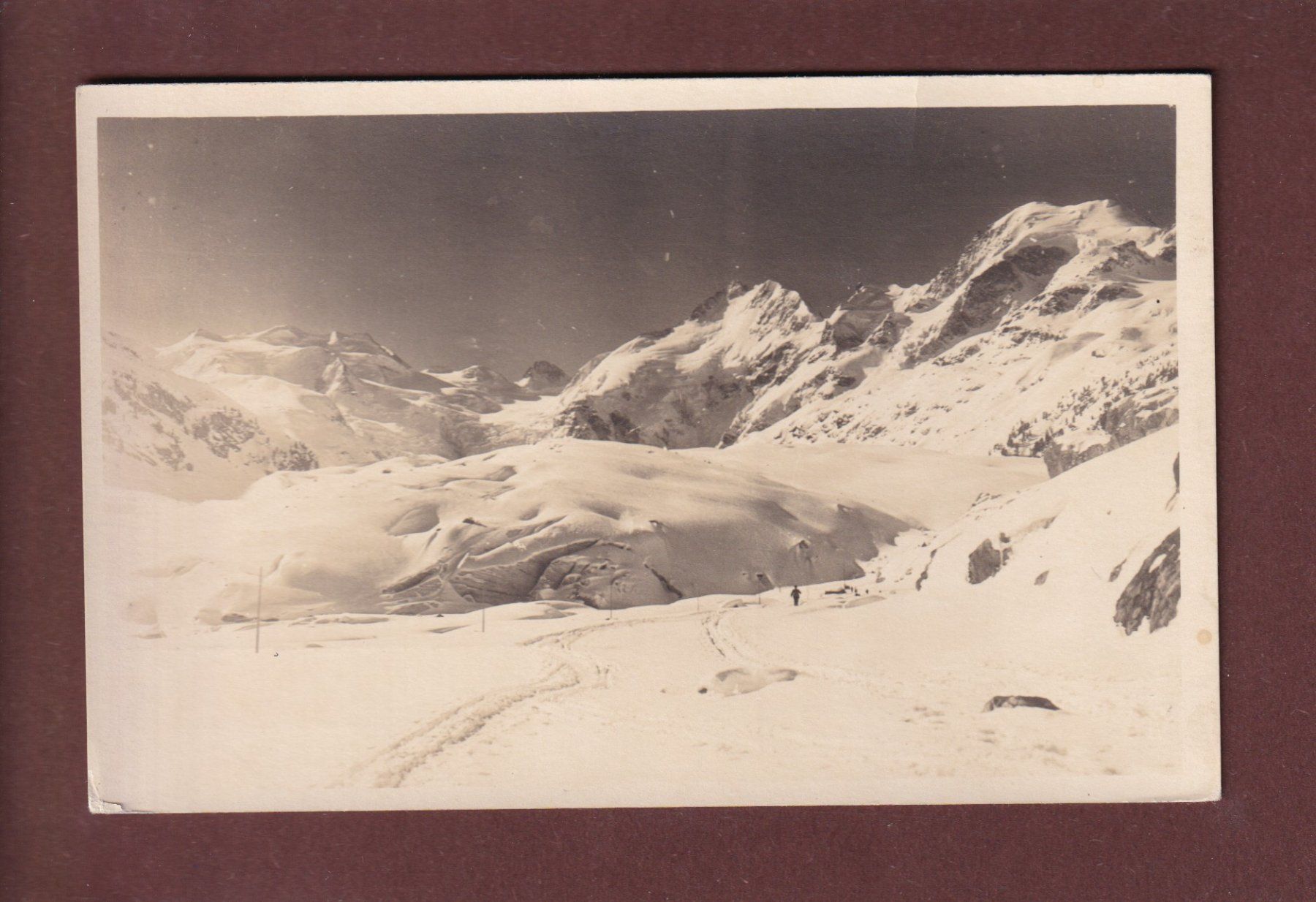 Cartoline postali: MORTERATSCHGLETSCHER – Usato da Pully venduto da nicecards