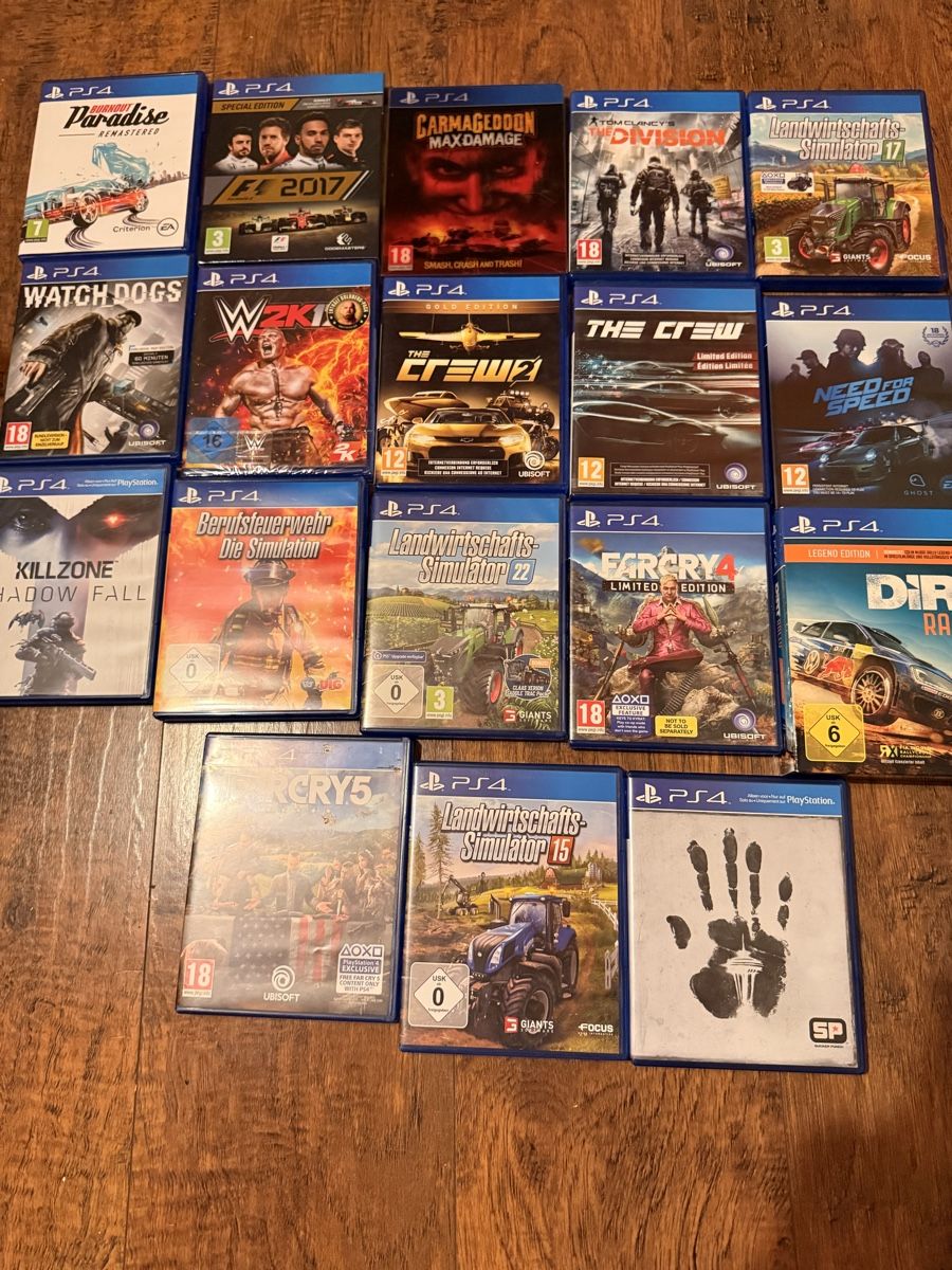 Sony Giochi: PS4 Spiele 18x – Usato da Amriswil venduto da ton_w2qk