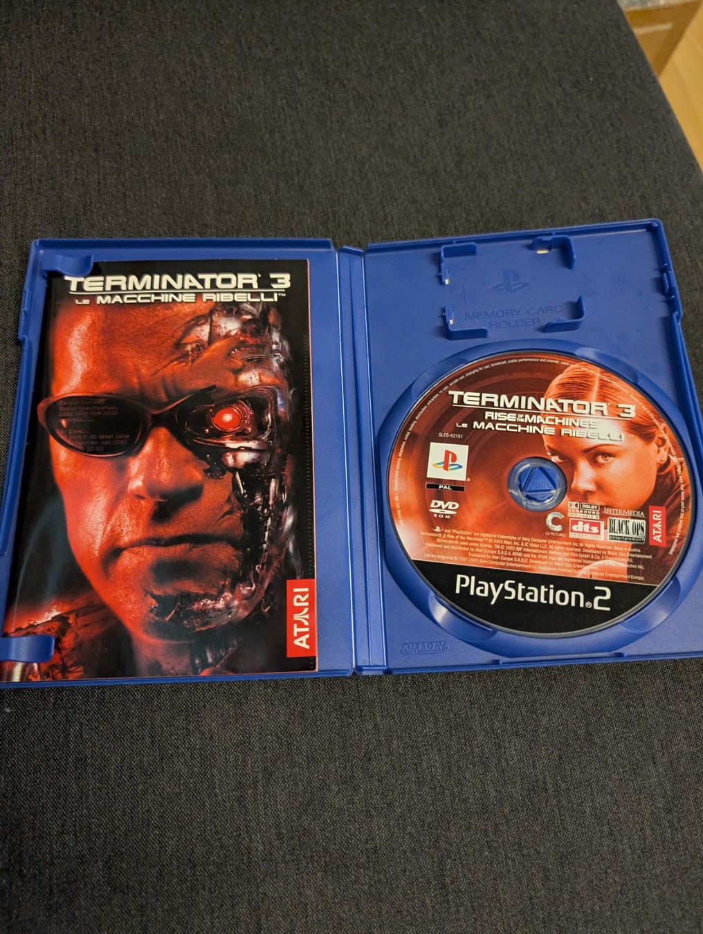 Giochi: Terminator 3 le macchine ribelli Sony playstation 2 – Usato da Giubiasco venduto da Ticinerd 2
