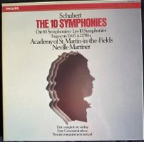 Schubert – The 10 Symphonies – Neville Marriner – Philips 7