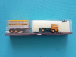 Brekina Mercedes LPS 1620, Bertschi AG Dürrenäsch, container