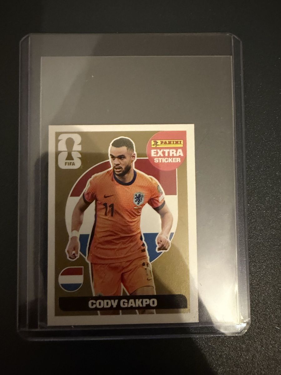 Panini Carte collezionabili: Panini Extra Sticker Cody Gakpo  GOLD – Nuovo (secondo la descrizione) da Aesch BL venduto da bru_7rnx