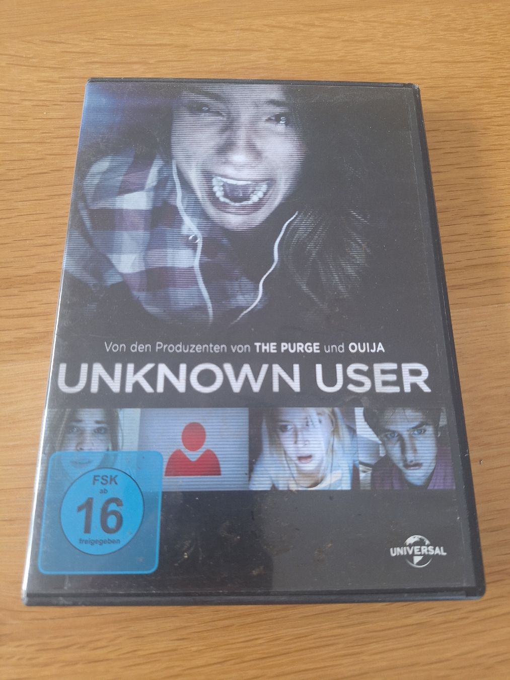 Alle DVDs: Dvd Unknown User – Gebraucht aus Wanzwil von chlinih93