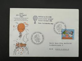 Ballon Post 1985  UNO Tag der Jugend   (G1206)