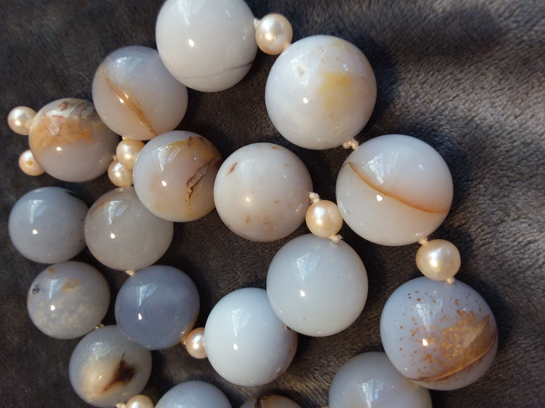 Catenine: Top Achat Halskette/Collier mit echten Perlen – Usato da Zürich venduto da sanwit 3