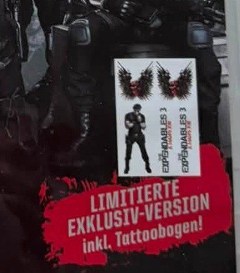 Tutti i DVDs: The Expendables 3 DVD Limitierte Exklusiv-Version – Usato da lupfig venduto da maniacs666 1