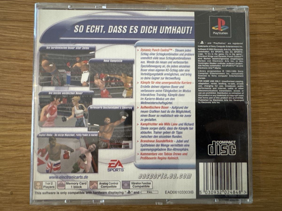 Giochi: PS1 / EA Sports - Box Champions 2001  – Usato da Herzogenbuchsee venduto da TCG-High-Quality 3