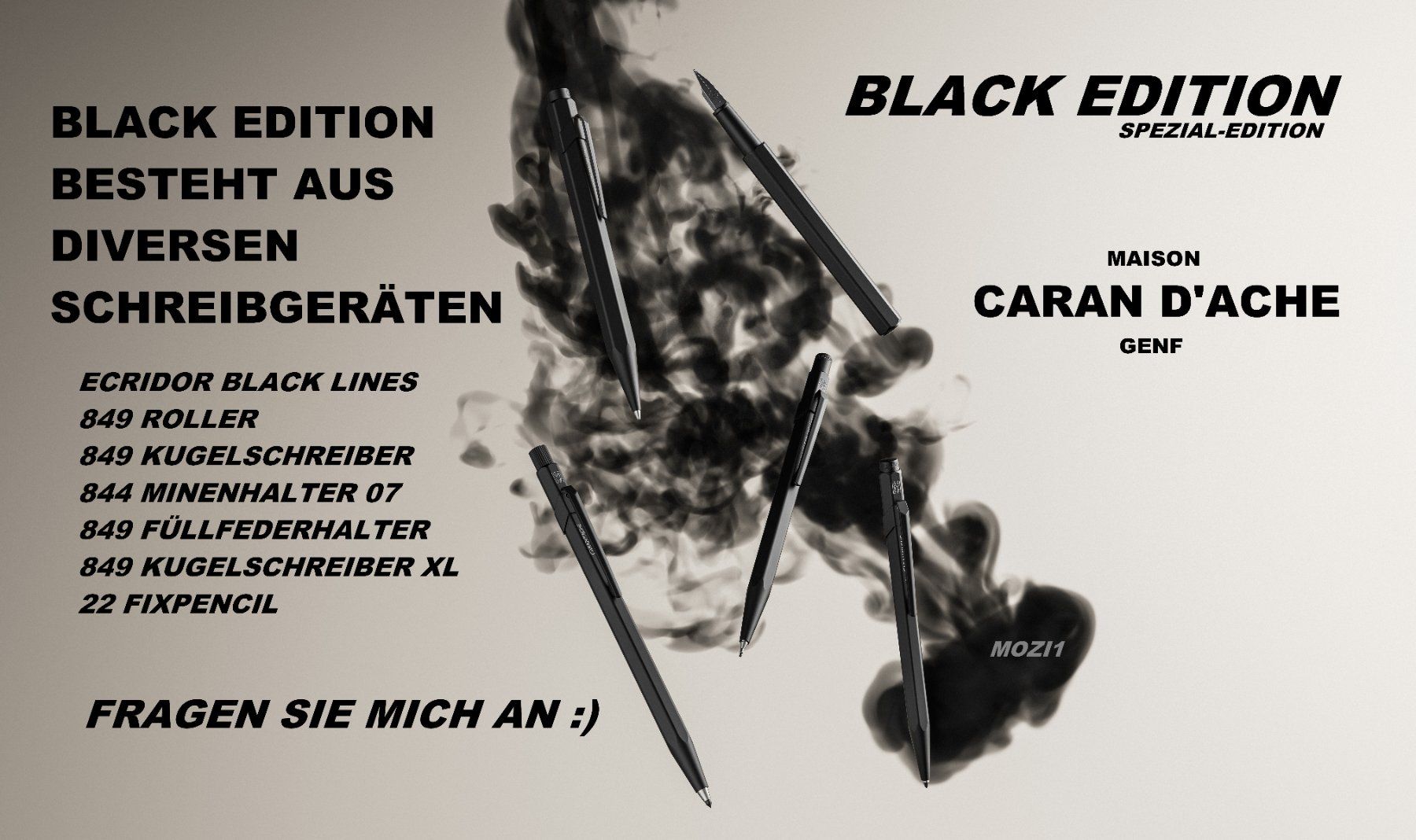Caran D'Ache Matite, matite colorate & gessi: 22.496 Fixpencil 2.0 mm Black Code Premium Caran d'Ache – Nuovo e nell'imballaggio originale da Strengelbach venduto da Mozi1 5