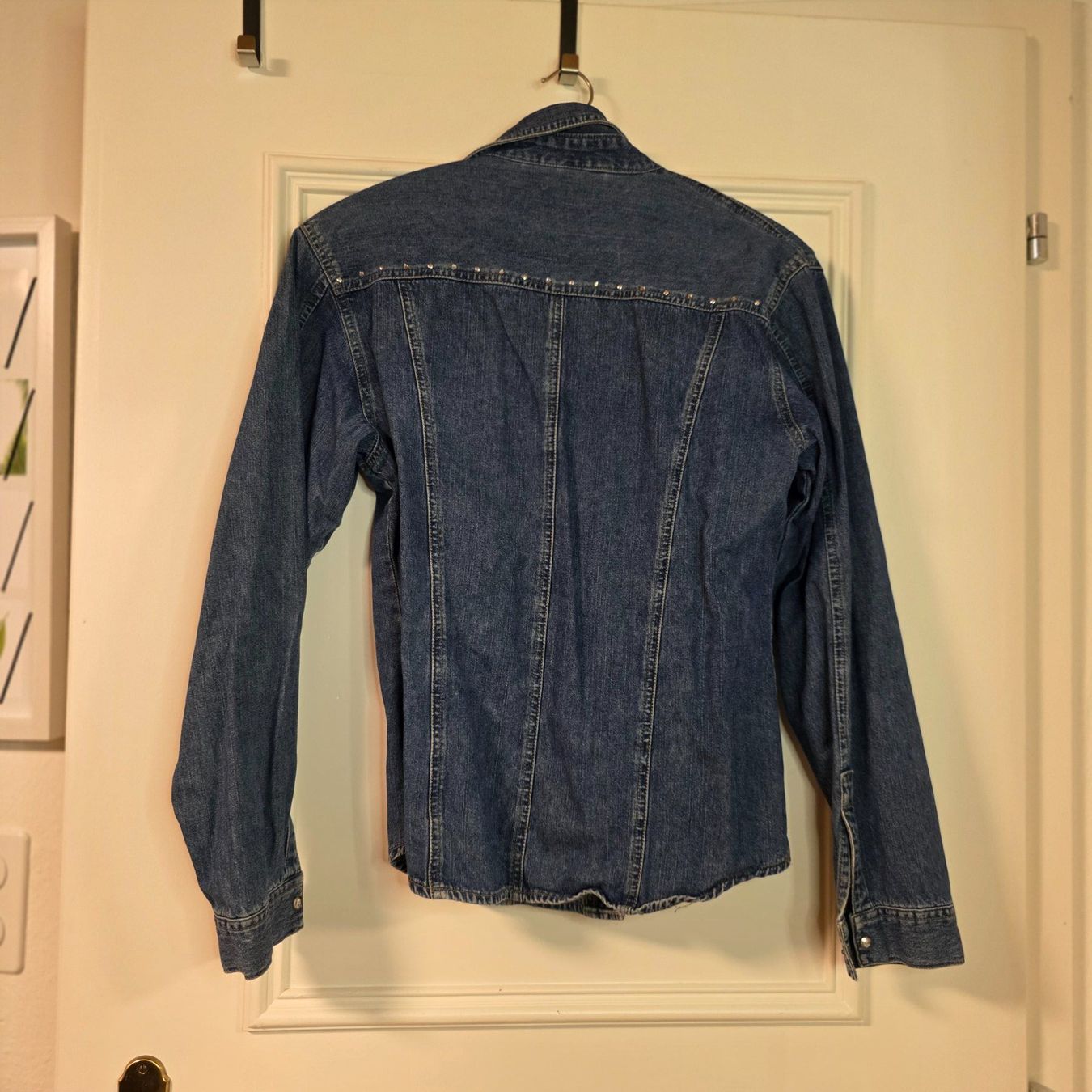 Camicette: Vintage Jeansbluse, tailliert, Grösse 38/40 – Usato da Wald ZH venduto da CapLux 3