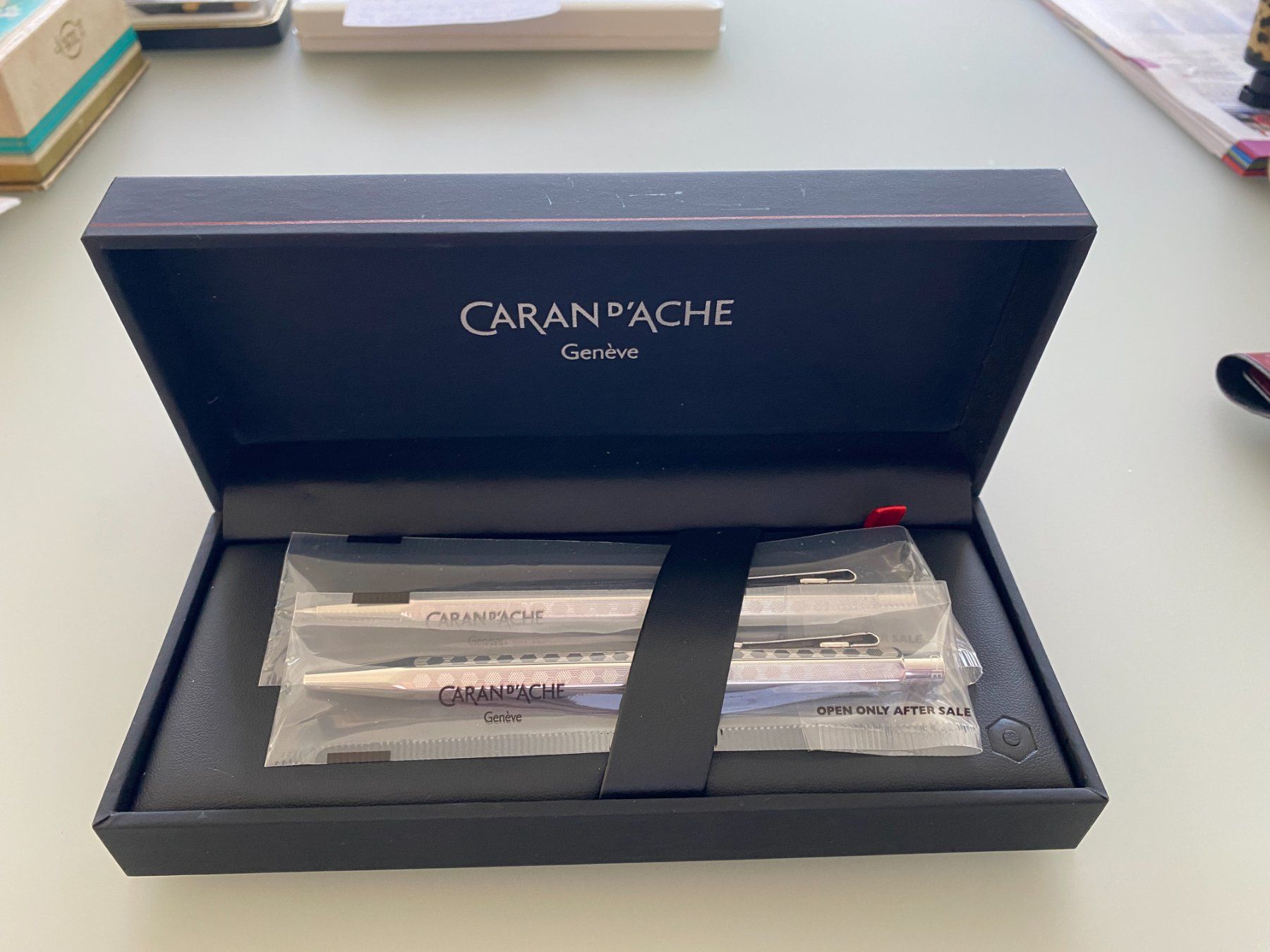 Caran D'Ache Stifte & Marker: Schreibset Caran d'Ache – Neu und originalverpackt aus Allschwil von Dangermouse07